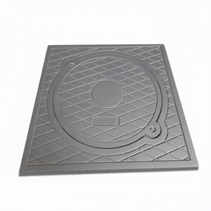 Nắp hố ga Composite 900×900 khung dương